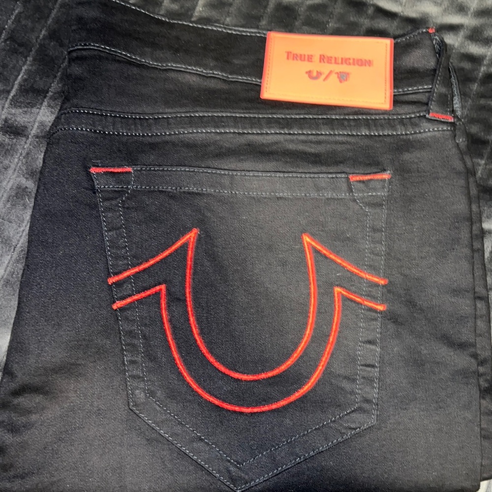 True Religion black mens jeans